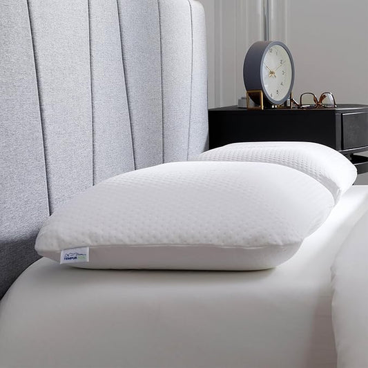 Tempur-Pedic Memory Foam Symphony Pillow Luxury Soft Feel, Standard, White