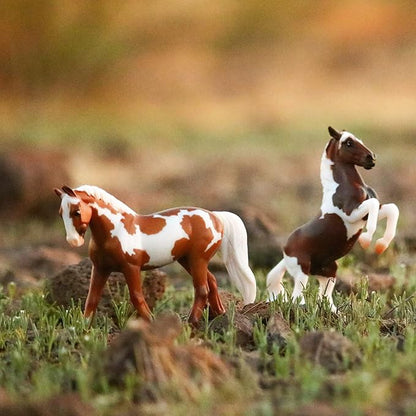Breyer Horses Stablemates Pintos & Palominos Collection | 4 Horse Set | 1:32 Scale | 3.75" x 2.5" | Horse Toy | Model #6226