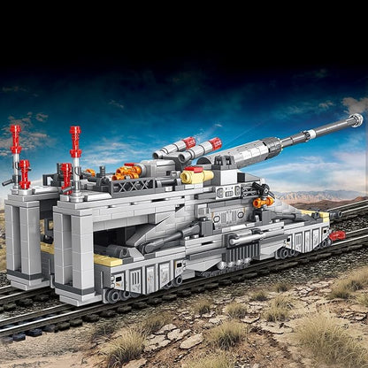 Military Dora Tank Toy Building Set, Compatible with Lego Military WW2 Classic Amry Building Block, Gift for Military Enthusiasts Kid 6-14 Years Old.