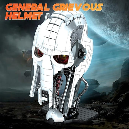 General Helmet Building Set, Restore Classic Building Blocks Model, Home Ornament Decorations, for Fans and Children Present (788pcs)
