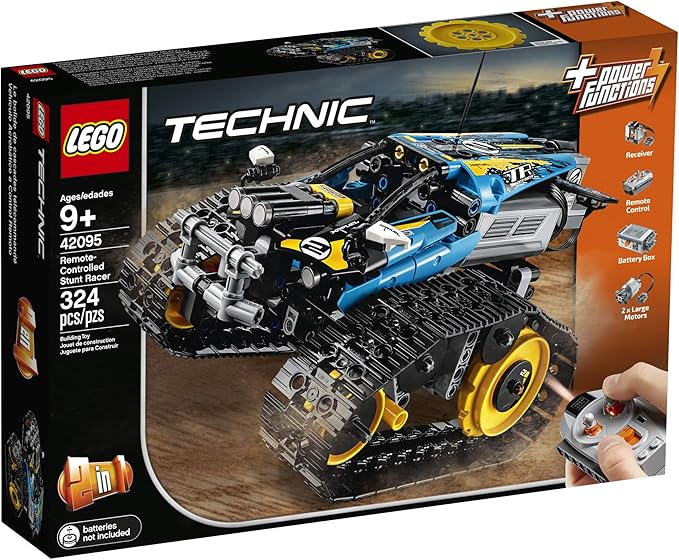 LEGO Technic Remote Controlled Stunt Racer 42095 Building Kit (324 Pieces)