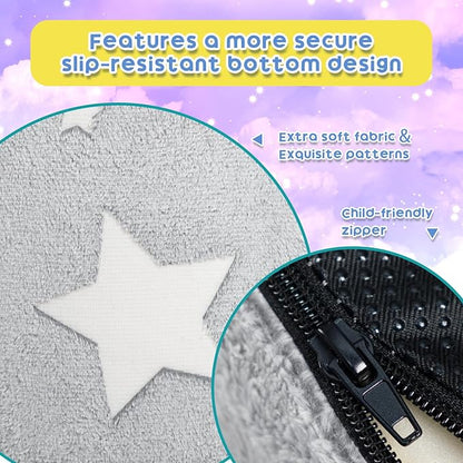 ALIMORDEN Snug-Arch Toddler Couch, Comfy Foam Baby Chair, Ergonomic Toddler Chair with a Snug Embrace Design for Boys and Girls