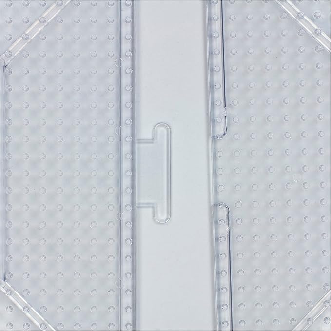 Perler Beads Large Square Pegboards for Kids Crafts, 4 pcs