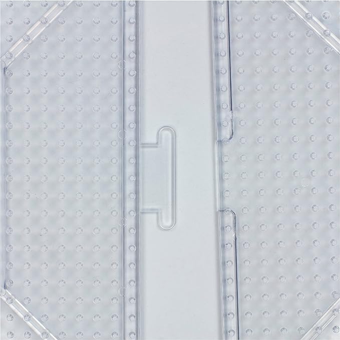 Perler Beads Large Square Pegboards for Kids Crafts, 4 pcs