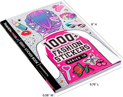 Fashion Angels Fashion Sticker Book - Includes 1000+ Stickers and 5 Sticker Collector Pages - Design Outfits, Accessorize Notebooks and Get Inspired - Ages 8 and Up
