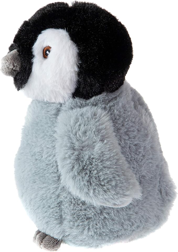 Wild Republic EcoKins Mini Penguin Chick Stuffed Animal 8 inch, Eco Friendly Gifts for Kids, Plush Toy, Handcrafted Using 7 Recycled Plastic Water Bottles (24806)