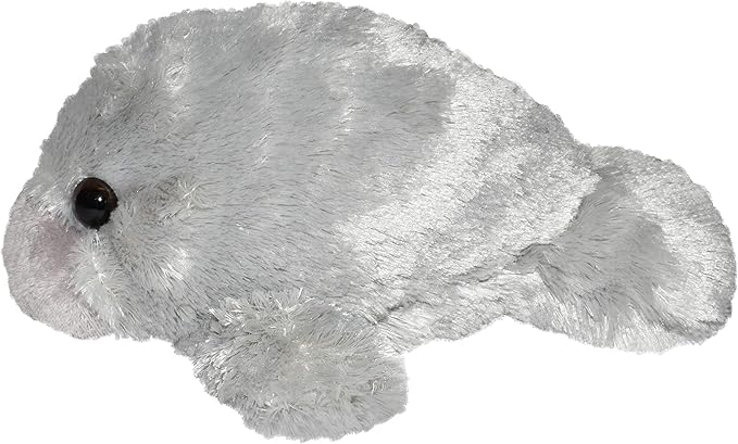 Wild Republic Manatee Plush, Stuffed Animal, Plush Toy, Gifts for Kids, Hug’Ems 7