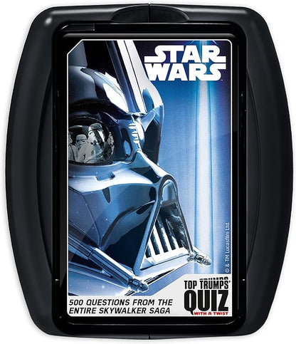Top Trumps Star Wars Quiz Games - Trivia Quiz - Kids Games - Great Travel Games and Road Trip Games - Trivia Outdoor Games - Family Games for Kids and Adults 2+ Players