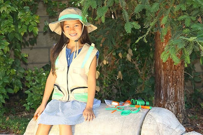 Kids Cargo Vest for Boys and Girls with Reflective Safety Straps