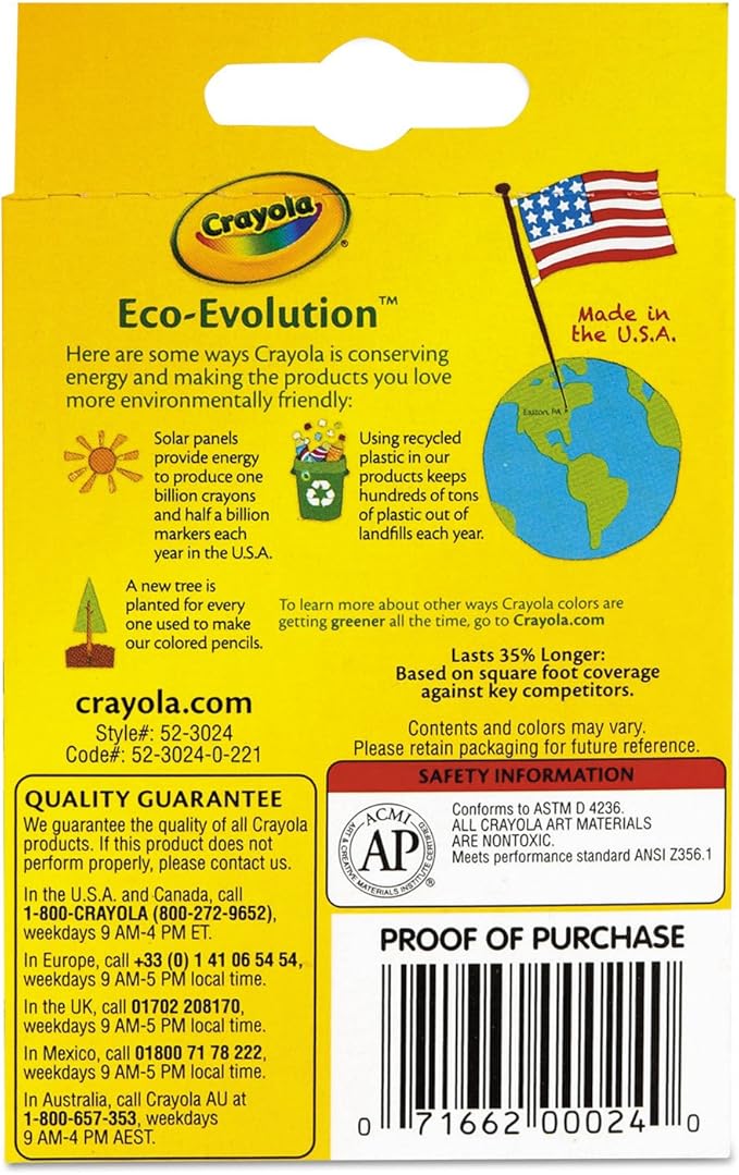 Crayola Crayons, 24 Count