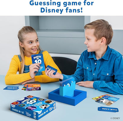 Skillmatics Card Game - Guess in 10 Disney, Perfect for Girls, Boys, Kids, Teens, Adults Who Love Board Games, Cinderella, Mickey Mouse, Moana, Valentine's Day Gifts for Ages 6, 7, 8, 9 and Up