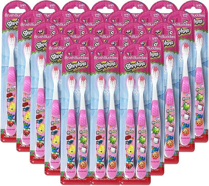 Brush Buddies 2 Piece Shopkins Toothbrush