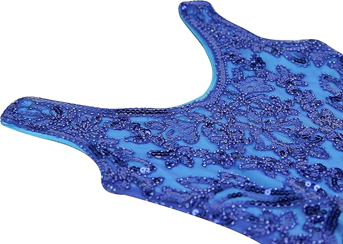 1920's Sequins Flapper Dress Children's Day Gift Party Halloween Costumes for Girls Accessories Set