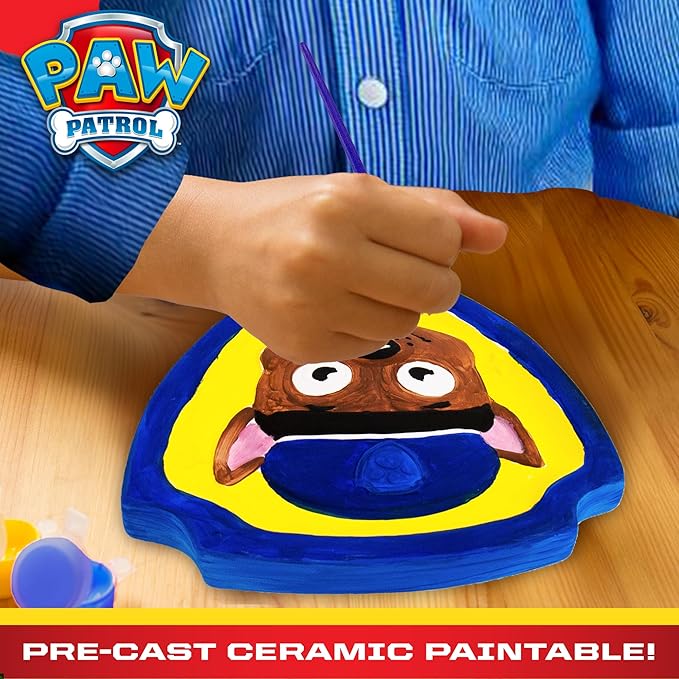 Paint Your Own Paw Patrol Stepping Stone, Paw Patrol Toys, Arts and Crafts for Kids Ages 8-12, Stepping Stones for Kids, Crafts for Kids Ages 4-8, Toddler Activities, Craft Kits, Kids Crafts