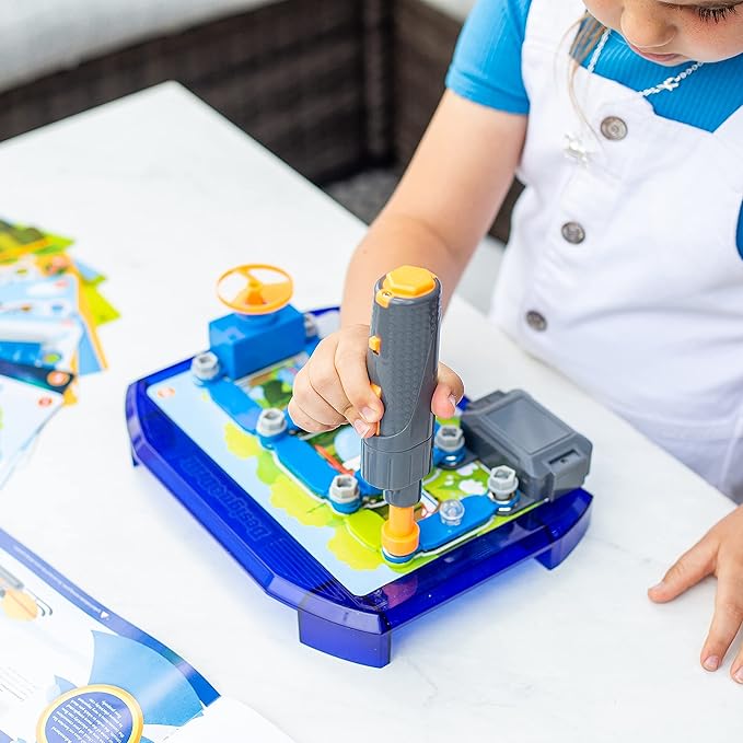 Educational Insights Design & Drill Adventure Circuits, STEM Toy, 63 Pieces, Ages 5+