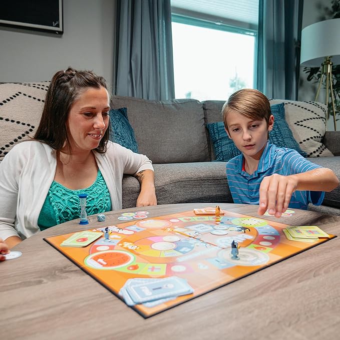 Bluey Scavenger Hunt Game. A Fun Board Game Full of Fun Activities to Perform, Things to Find and Questions About to Answer
