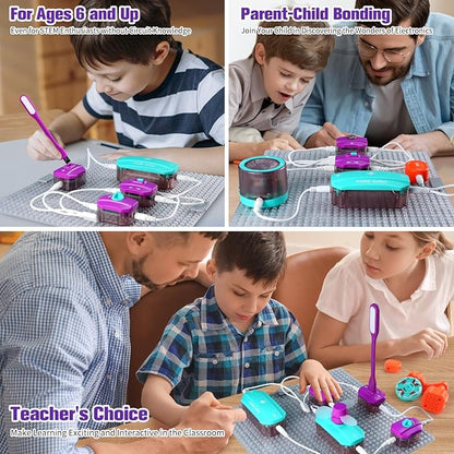 BATURU STEM Projects for Kids Ages 6 8 10 12 Years Boys Girls | 70 Science Experiments Electronics for Kids | Educational Science Kits Toys for Birthday Gift Idea