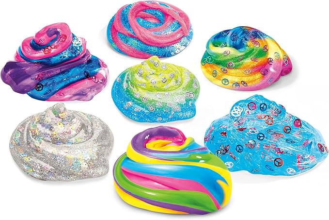 Cra-Z-Slimy Totally Tie Dye Premade Slime Kit