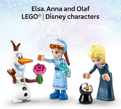 LEGO Disney Frozen: Arendelle Frozen Castle - Building Playset for Kids, Girls & Boys, Ages 5+ - Frozen Castle Toy for Fans with Princess Anna and Elsa Minidolls - Gift Idea for Birthdays - 43265
