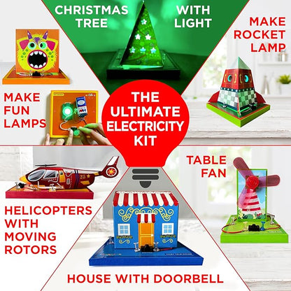 Doctor Jupiter Ultimate Science Gift Set of Science Kit, Electricity Kit for Kids Age 8-12 | Easter, Birthday Gifts for Boys & Girls of 8,9,10,11,12,13,14 Year Olds | STEM Learning & Education Toys
