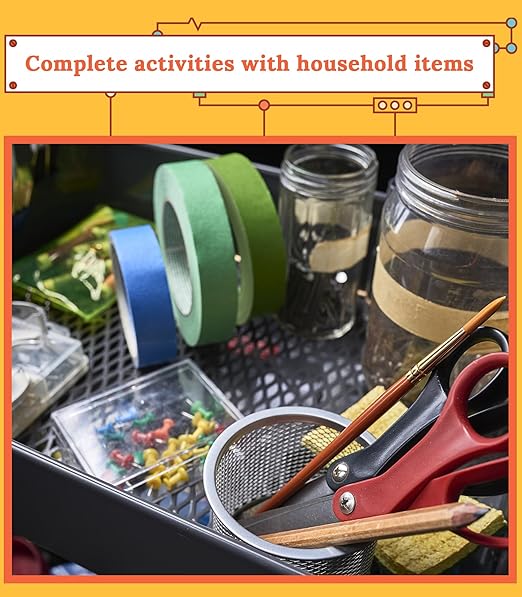 Carson Dellosa Seasonal STEM Challenges STEM Kits, 30 STEM Building Activities and Educational Games, Grades 2-5 STEM Learning Toys, STEM Kids Ages 7-11
