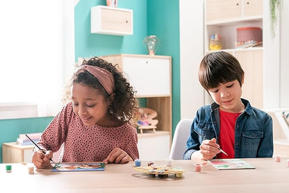 Ravensburger CreArt Jack Russell Puppies Paint by Numbers Kit for Kids - Painting Arts and Crafts for Ages 7 and Up