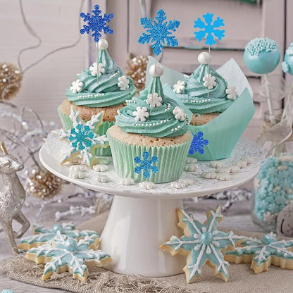 Winlyn 525 Pack Holiday Kids Crafts Winter Christmas Snowflake Crafts Foam Stickers Set Self-Adhesive Glitter Snowflake Stickers Arts and Crafts for Kids Party Favors Classroom Activities Art Projects