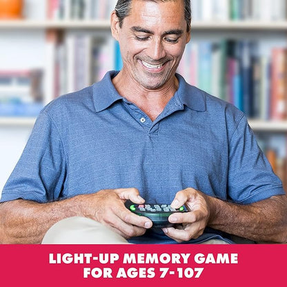 Educational Insights BrainBolt - Portable Handheld Electronic Memory Game, Car Travel Kids Games for Boys and Girls, Electronic Brain Game, Mind Fidget Gamer Gift for Kids and Teens, Ages 7 and Up
