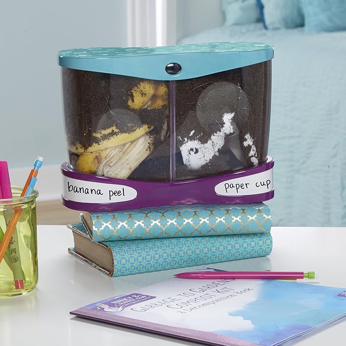 Educational Insights Nancy B's Science Club Garbage to Gardens Compost Kit & Decomposition Book