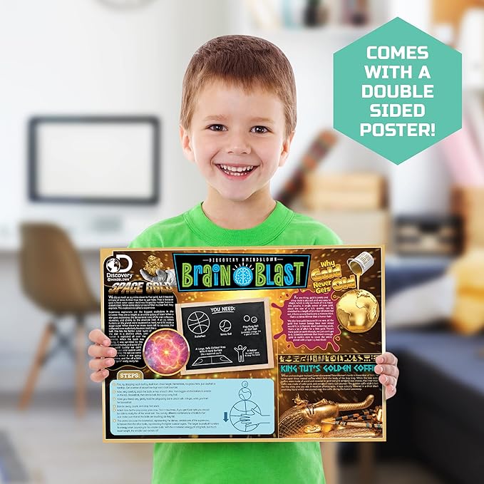 Discovery #MINDBLOWN Mini Fossil Dig Set, 2 Pack Real Shark Teeth Excavation Kit, Interactive Archaeology Paleontology Experiment, Learn Science, Fun and Educational STEM Toy for Kids Ages 6 and Up