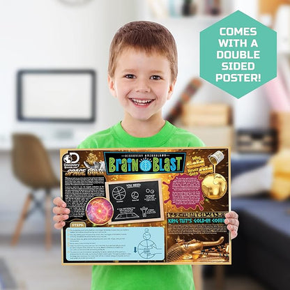 Discovery #MINDBLOWN Mini Fossil Dig Set, 2 Pack Real Shark Teeth Excavation Kit, Interactive Archaeology Paleontology Experiment, Learn Science, Fun and Educational STEM Toy for Kids Ages 6 and Up