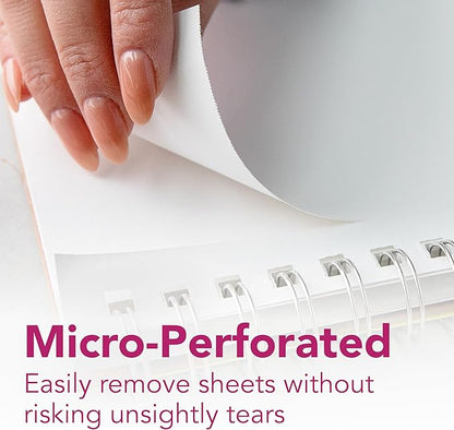 Strathmore 300 Series Mixed Media Paper Pad, Side Wire Bound, 11x14 inches, 40 Sheets (117lb/190g) - Artist Paper for Adults and Students - Watercolor, Gouache, Graphite, Ink, Pencil, Marker
