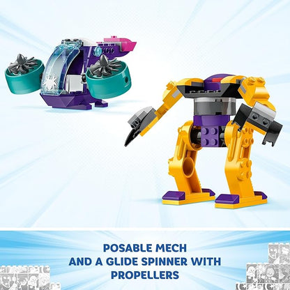 LEGO Marvel Team Spidey Web Spinner Headquarters Building Toy - Pretend Play Spidey and His Amazing Friends Toys Playset for Boys & Girls, Ages 4+ Years - 3 Superhero Minifigures - 10794