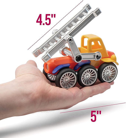 Play Brainy Magnetic Toy Cars Set for Boys and Girls - Brilliant Educational Toys for Toddlers and Preschoolers - Montessori Toy is Load of Fun & Helps with Developmental Skills (90 Piece)
