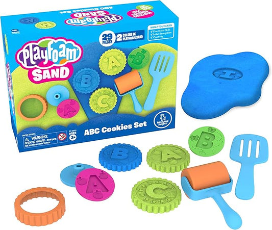 Educational Insights Playfoam Sand ABC Cookies Set, Play Sand, Sensory Toy, Gift For Boys & Girls, Ages 3+