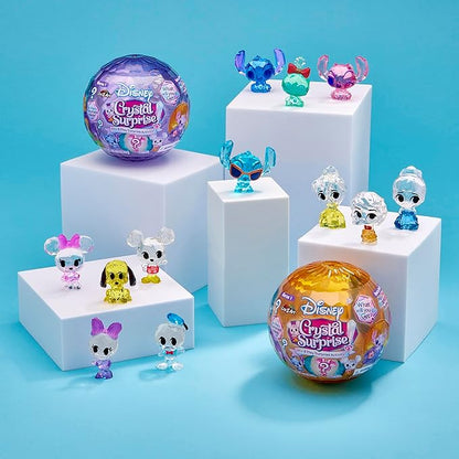 Disney Crystal Surprise Series 1, Mini Collectible Crystal Figures with Activity Compound, Collectible Blind Bag Inspired Figures, Kids Toys for Ages 3 and Up by CRA-Z-Art