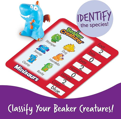 Learning Resources Beaker Creatures Reactor Pods,6 Pack, Ages 5+,Series 1, STEM Certified Science Toy, Fun Experiments For Kids