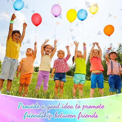 Kenning 240 Pcs Neon Friendship Bracelets Bulk 12 Assorted Colors Paracord Bracelets Rope Woven Adjustable Bracelets Braided Nylon Bracelets Friend Birthday Goody Bag Stuffers Carnivals Party Favors