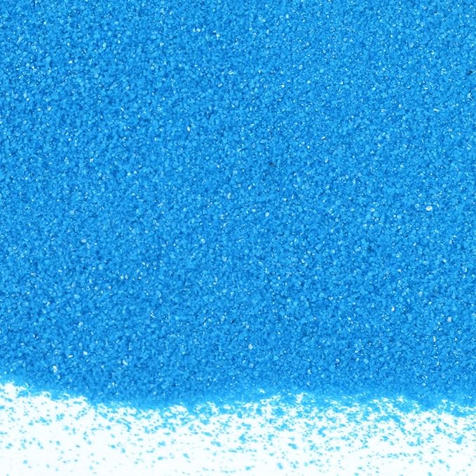 Shiny Stone Colorful Sand,Rainbow Sand,Art Sand,Colored Sand,Craft Sand,Decorative Wedding Vibrant Sand, 250g/0.55lb/8.81oz for Kids Creativity Wedding Succulent Terrarium Vase (Diamond Blue)