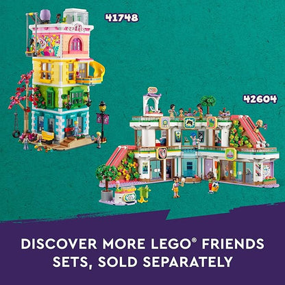LEGO Friends Heartlake City Preschool Classroom Toy for Kids, Creative Pretend Play for Girls and Boys Ages 4 Years Old and Up, Comes with 2 Mini Dolls and 4 Micro Dolls, 42636