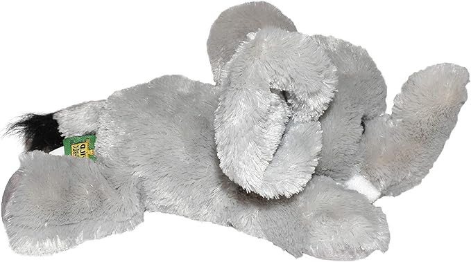 Wild Republic Elephant Plush, Stuffed Animal, Plush Toy, Gifts for Kids, Hug’EMS 7 Inches