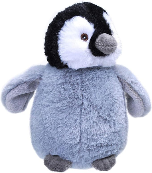 Wild Republic EcoKins Mini Penguin Chick Stuffed Animal 8 inch, Eco Friendly Gifts for Kids, Plush Toy, Handcrafted Using 7 Recycled Plastic Water Bottles (24806)