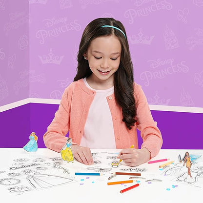 Shrinky Dinks Disney Princesses Kit, Includes 15 Shrinky Dinks, Arts and Crafts for Kids, Kids Toys for Ages 5 Up by Just Play