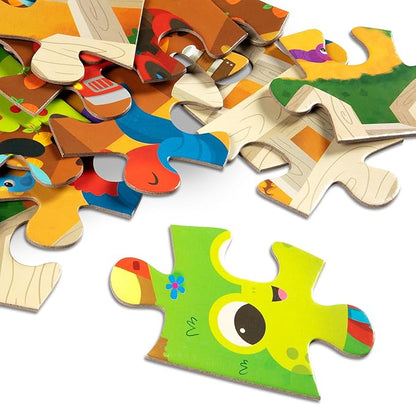 Land of B. – Jigsaw Puzzles – 3 Puzzles for Kids – Puzzle Set – Classic Toys – 3 Years + – Puzzle Adventures
