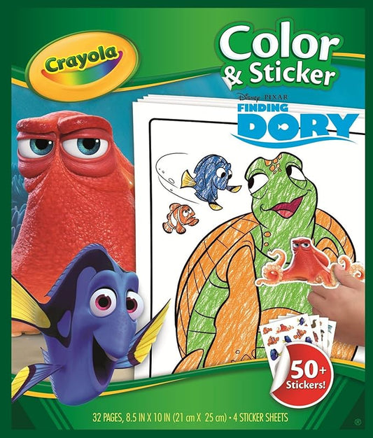 Crayola Finding Dory Color & Sticker Book