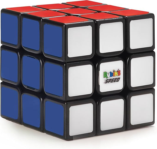 Rubik’s Cube, 3x3 Magnetic Speed Cube, Super Fast Problem-Solving Challenging Puzzle Fidget Toy Travel Game Brain Teaser for Adults & Kids Ages 8+