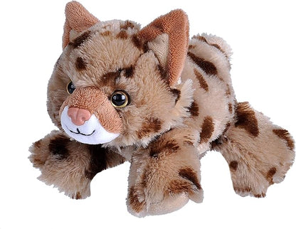 Wild Republic Bobcat Plush, Stuffed Animal, Plush Toy, Gifts for Kids, Hug’EMS 7 inches