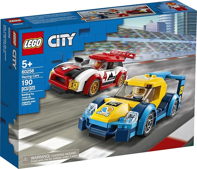 LEGO City Racing Cars 60256 Fun, Buildable Toy for Kids (190 Pieces)