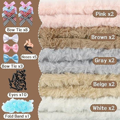 Draupnir 37PCS Pipe Cleaners Extra Thick Jumbo Fur Pipe Cleaners Craft Chenille Stems Pipe Cleaners Craft Supplies Pipe Cleaner Craft for Kids Creative DIY Arts and Crafts(39inch x 1.18inch)