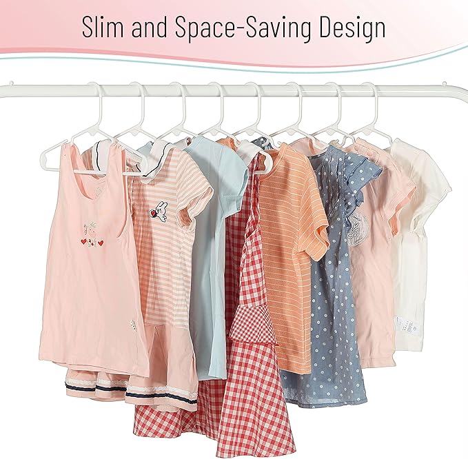 Mr. Pen- Kids Plastic Hangers, 20 Pack, White Baby Hanger, Childrens Hangers for Clothes, Baby Hangers for Closet, Kids Hangers, Baby Clothes Hangers, Toddler Hangers, Kid Hangers, Hangers for Kids